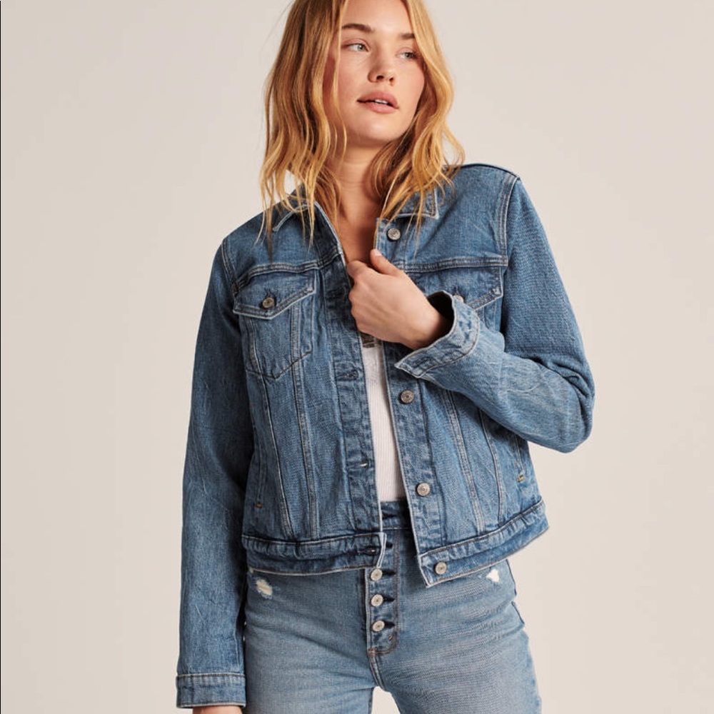 A&F Classic Denim Jacket